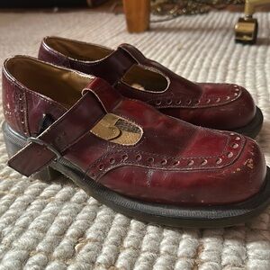 Vintage burgundy Dr. Marten Mary Jane’s